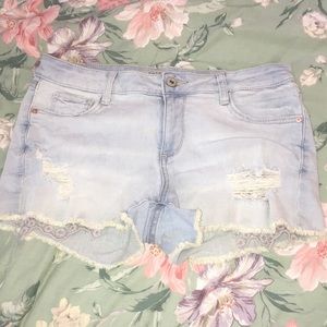 Jean shorts
